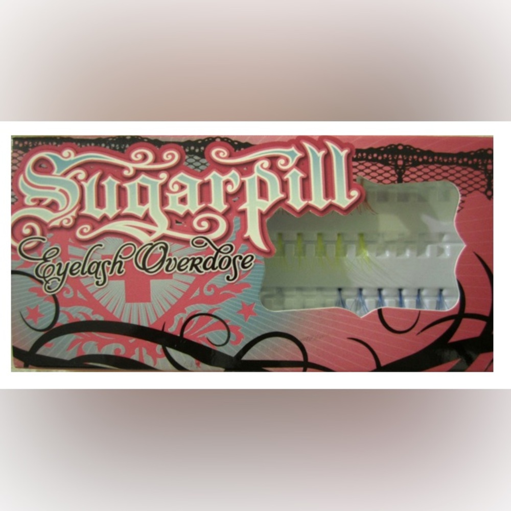 Sugarpill discontinued from 1st wave line “Whisper” individual 🌈 colored lashes!